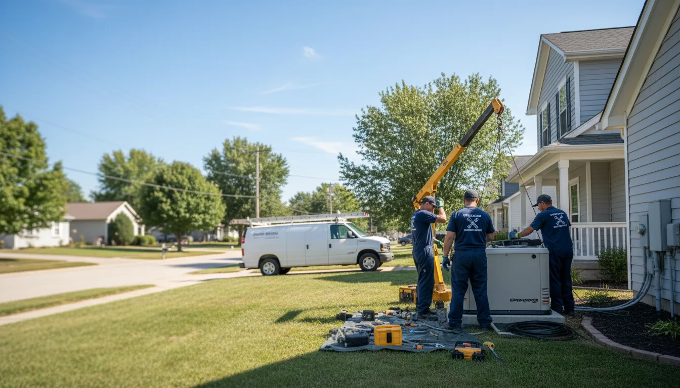 Generator Installation in Vanlue, OH near me